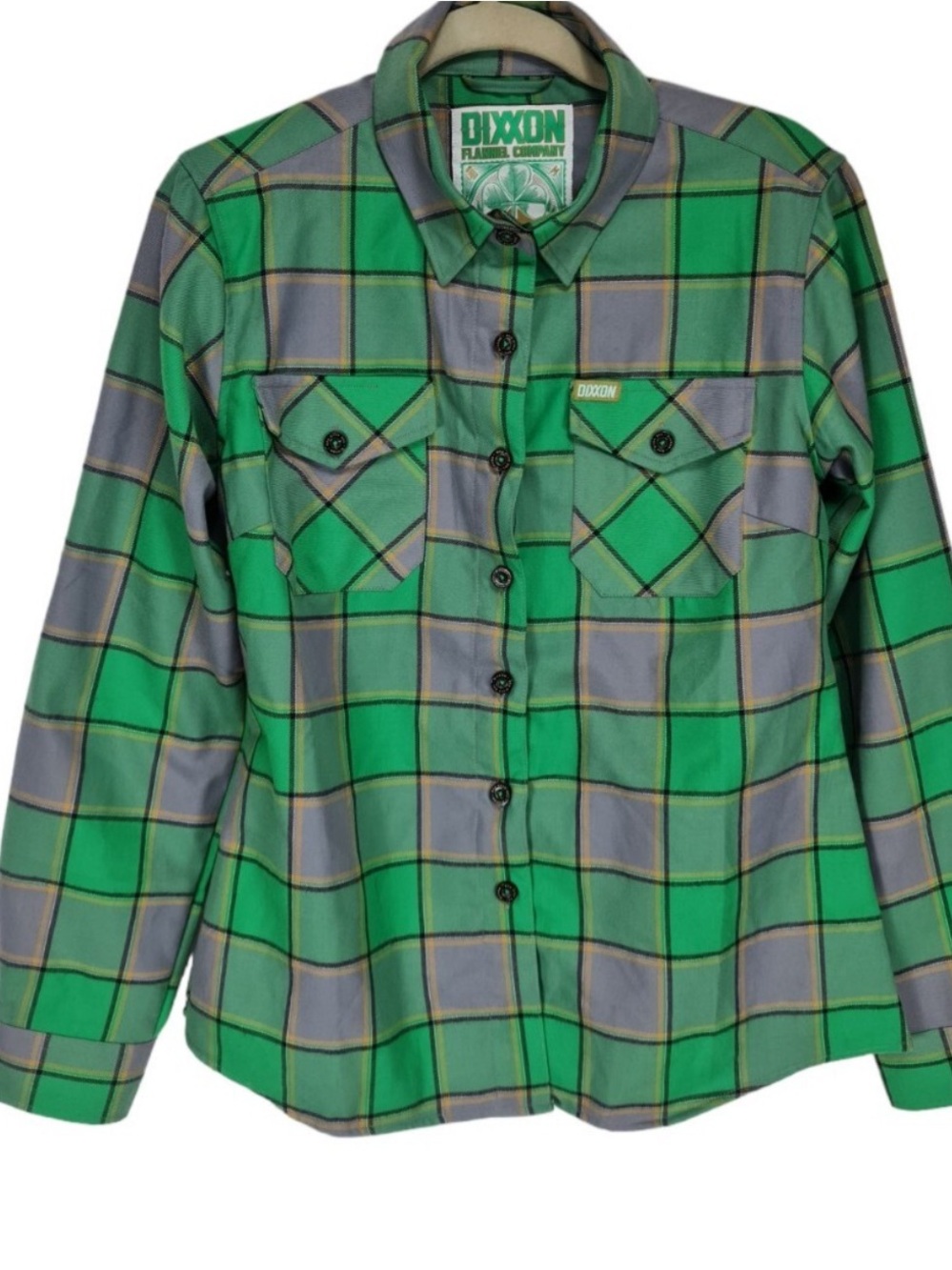 DIXXON The Auld Pub  Plaid Button-Up Shirt